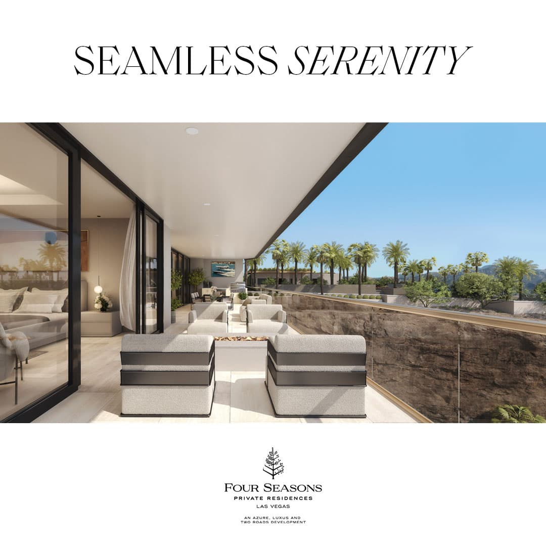 Four Seasons Private Residences — Strip view